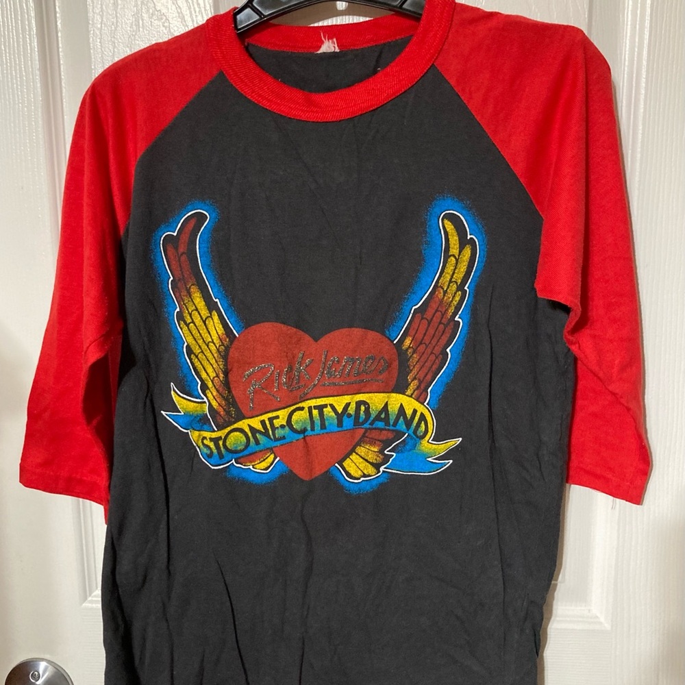 Authentic Vintage Rick James Concert  T-shirt 1981